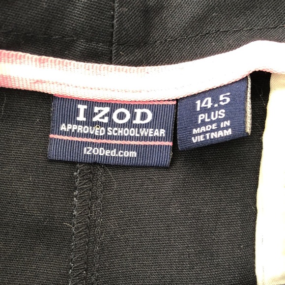 Izod adjust waist navy shorts - Picture 2 of 8